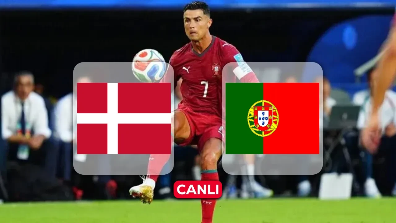 Danimarka Portekiz maçı hangi kanalda, CANLI nereden izlenir? Ronaldo kadroda yok