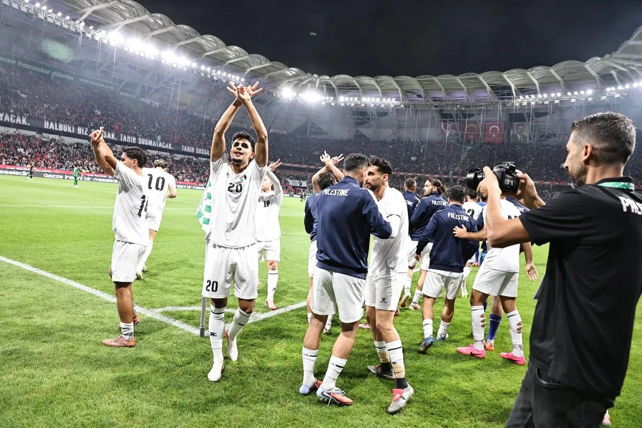 Konya'da Filistin günü: Gazze Mahkemesi'nden yeşil sahadaki 2-2'lik kardeşlik maçına dev dayanışma