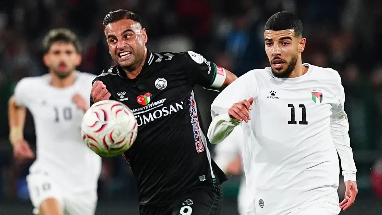 Konyaspor ile Filistin Milli Takımı, dostluk maçında karşılaştı! Mücadele 89.59'da tamamlandı