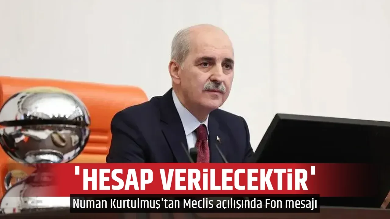 'HESAP VERİLECEKTİR'