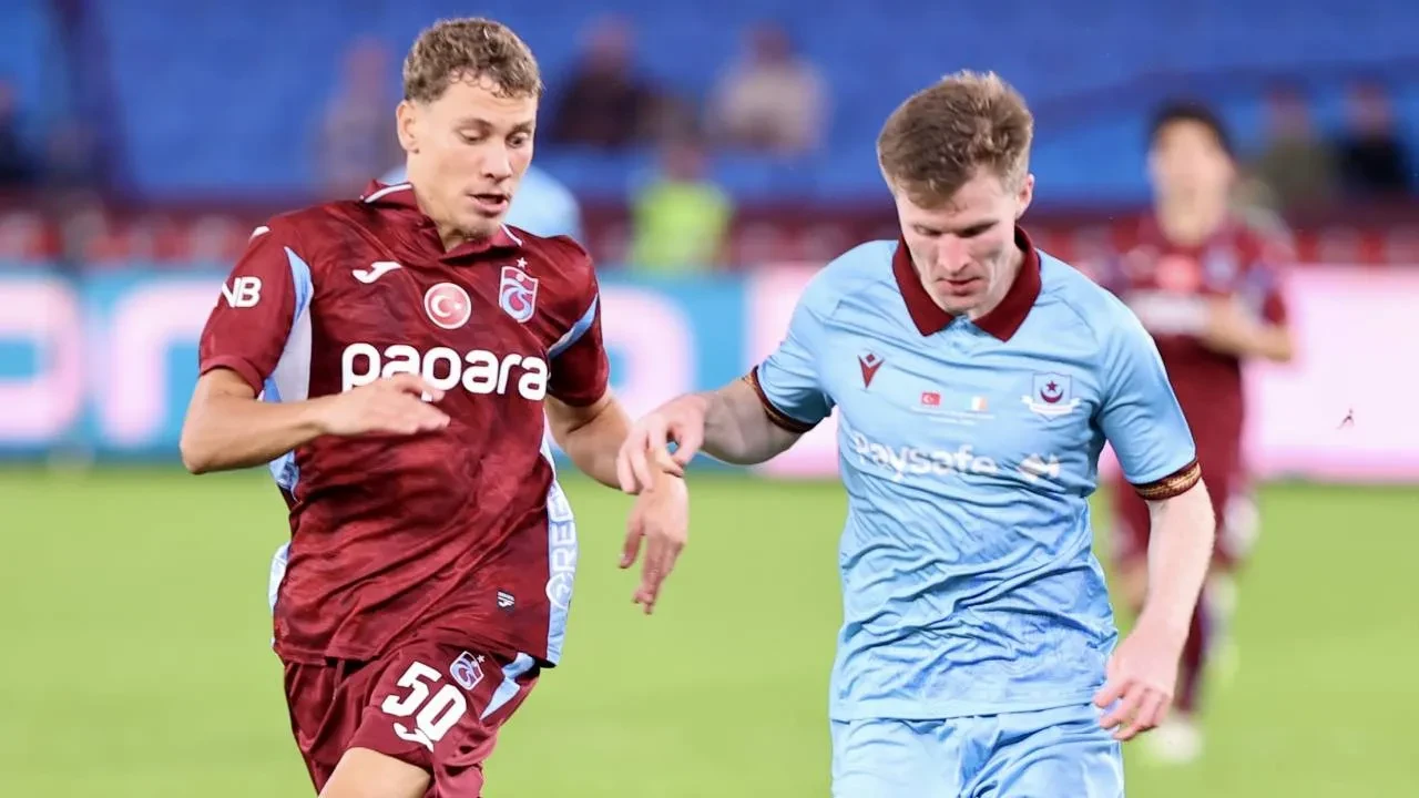 Trabzonspor, Drogheda United'a kaybetti! Bordo-mavililer hazırlık maçında mağlup oldu