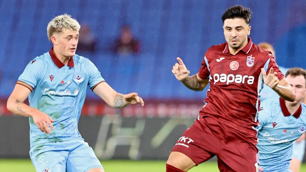 Trabzonspor, Drogheda United'a kaybetti! Bordo-mavililer hazırlık maçında mağlup oldu