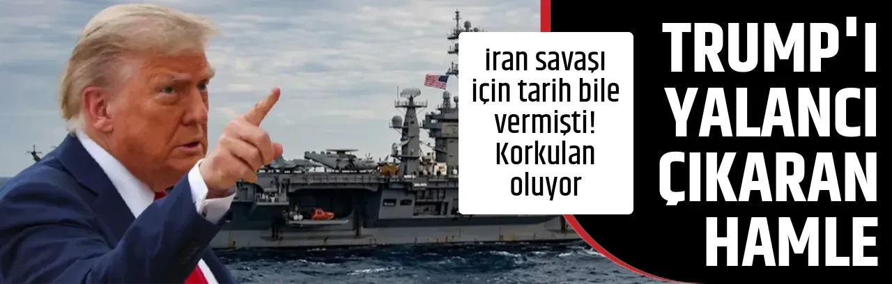 TRUMP'I YALANCI ÇIKARAN HAMLE