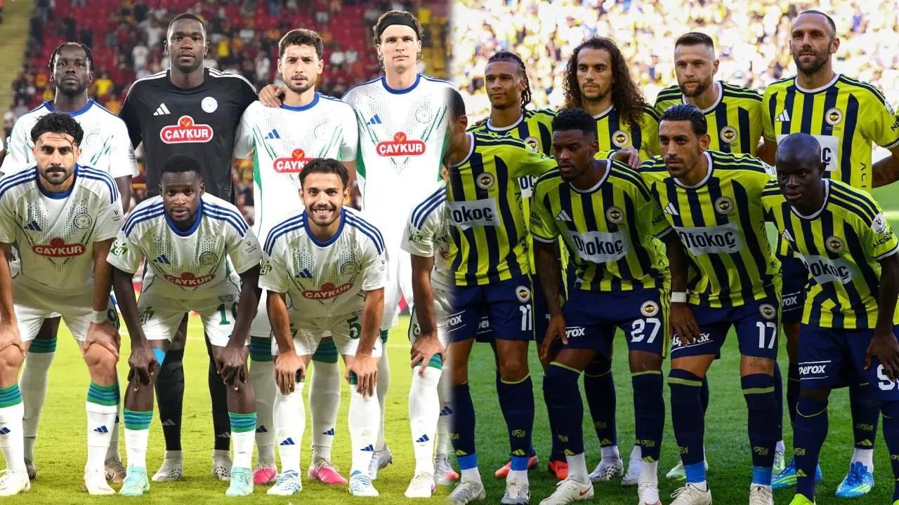 CANLI MAÇ ANLATIMI | Çaykur Rizespor ile Fenerbahçe karşı karşıya geliyor