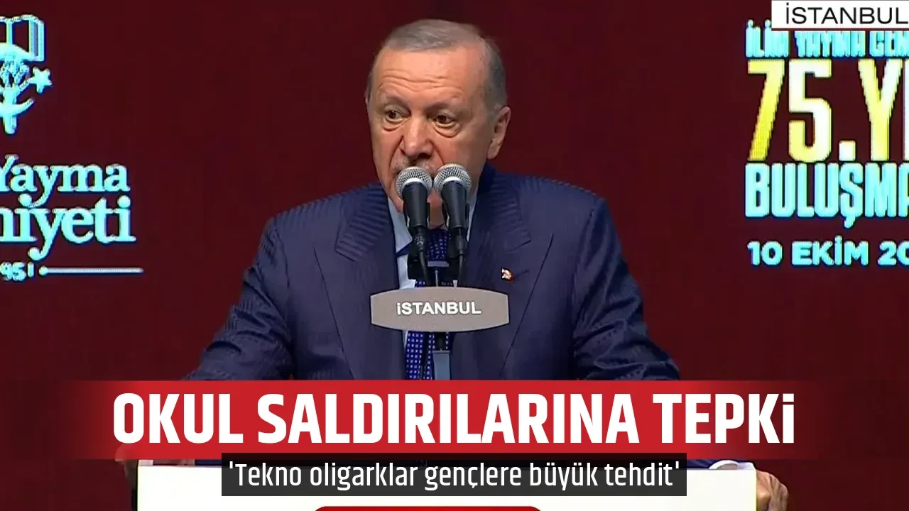 OKUL SALDIRILARINA TEPKİ