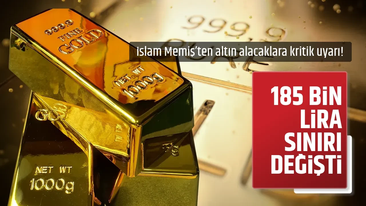 185 BİN LİRA SINIRI DEĞİŞTİ