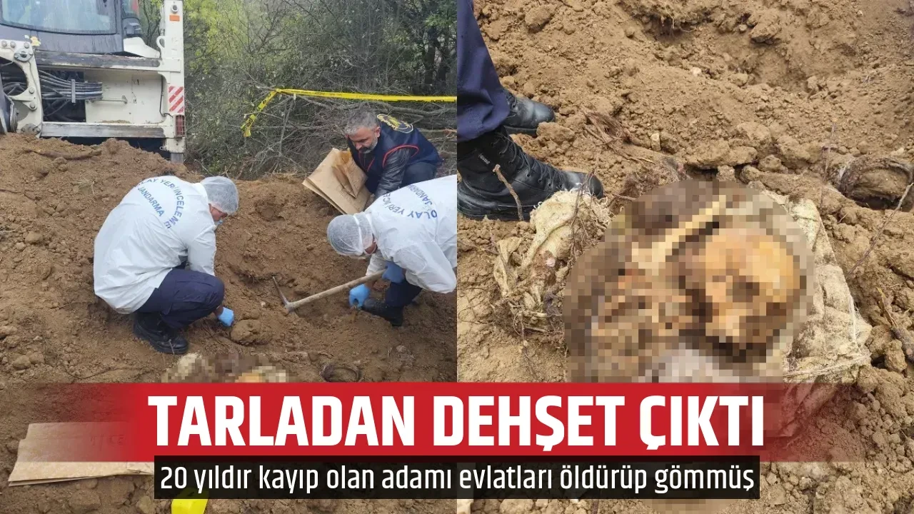 TARLADAN DEHŞET ÇIKTI