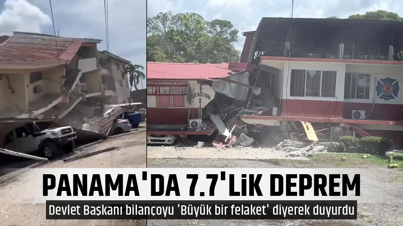 PANAMA'DA 7.7'LİK DEPREM