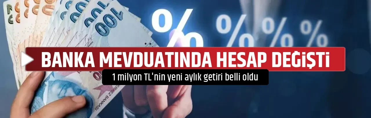 BANKA MEVDUATINDA HESAP DEĞİŞTİ 