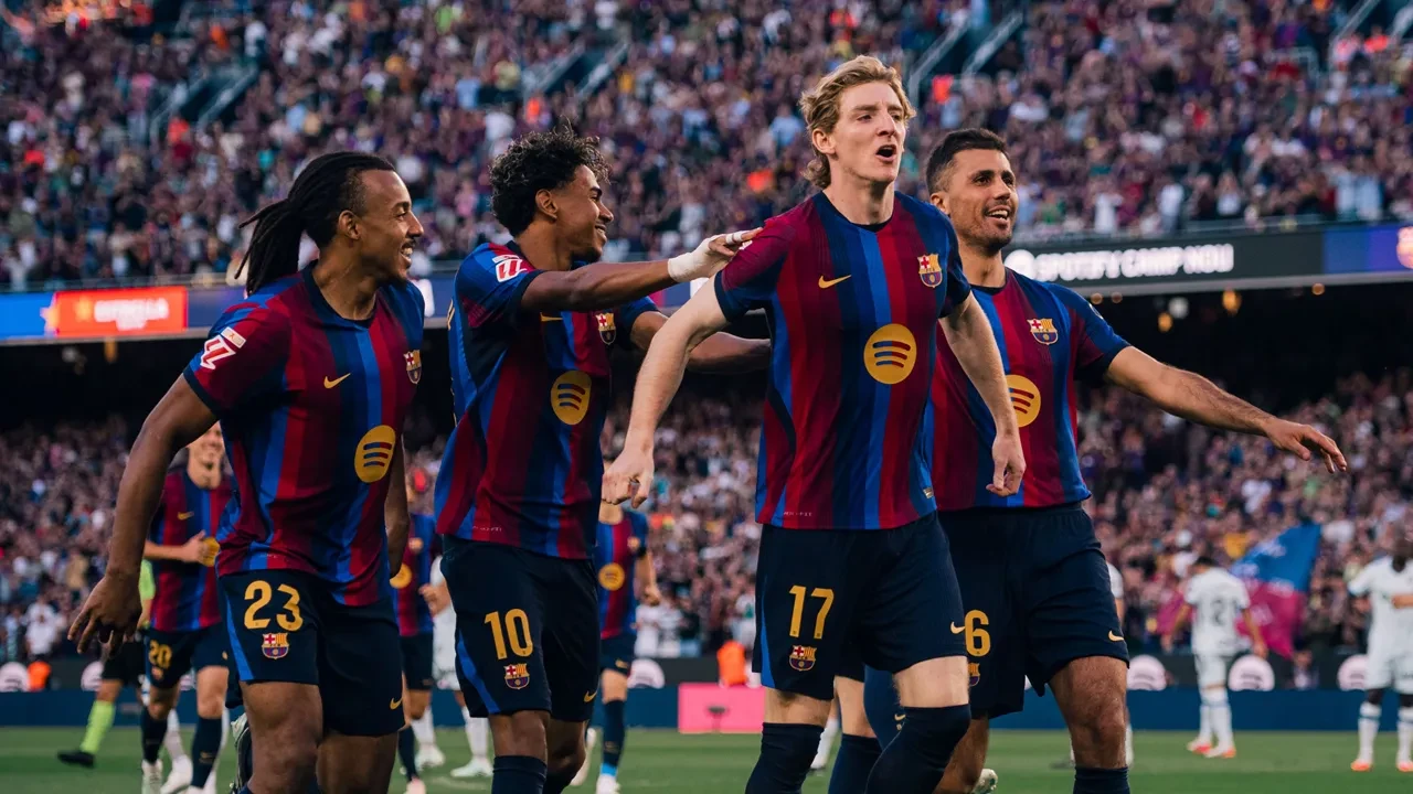 Barcelona Teknik Direktörü Hansi Flick'ten Galatasaray taraftarı ve Osimhen'e övgü