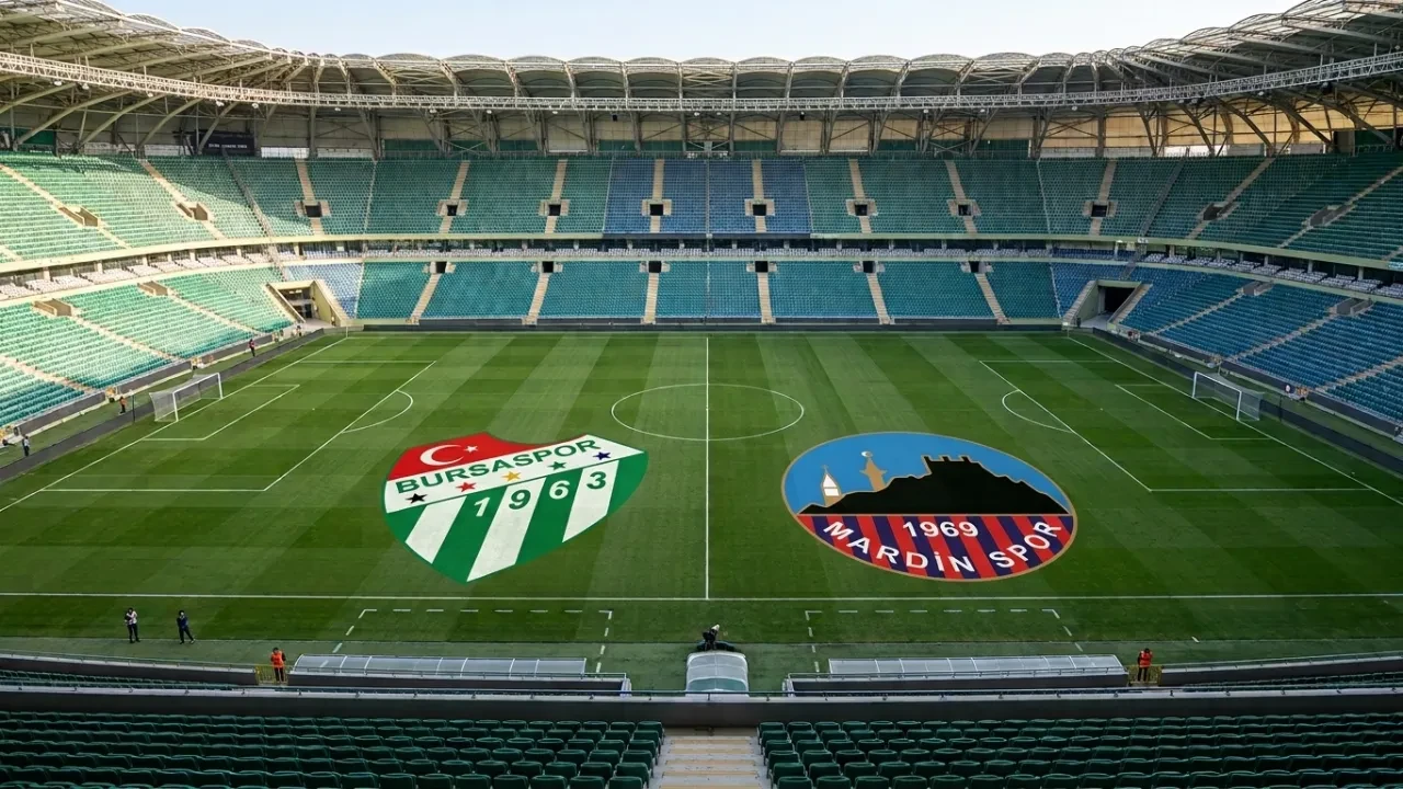 Bursaspor Mardinspor maçı saat kaçta, hangi kanalda?