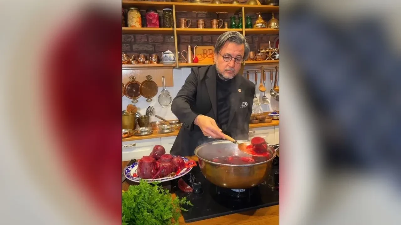 Ramazan Bingöl’ün pancar turşusu tarifi! Tam mevsimindeki pancarlarla bu lezzeti deneyin