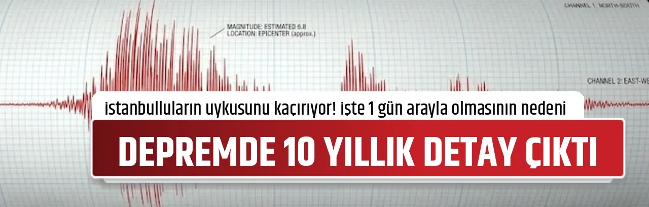 DEPREMDE 10 YILLIK DETAY ÇIKTI
