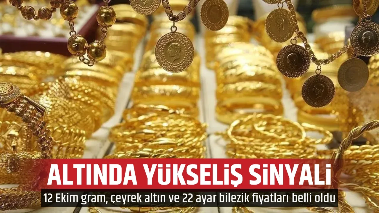 ALTINDA YÜKSELİŞ SİNYALİ