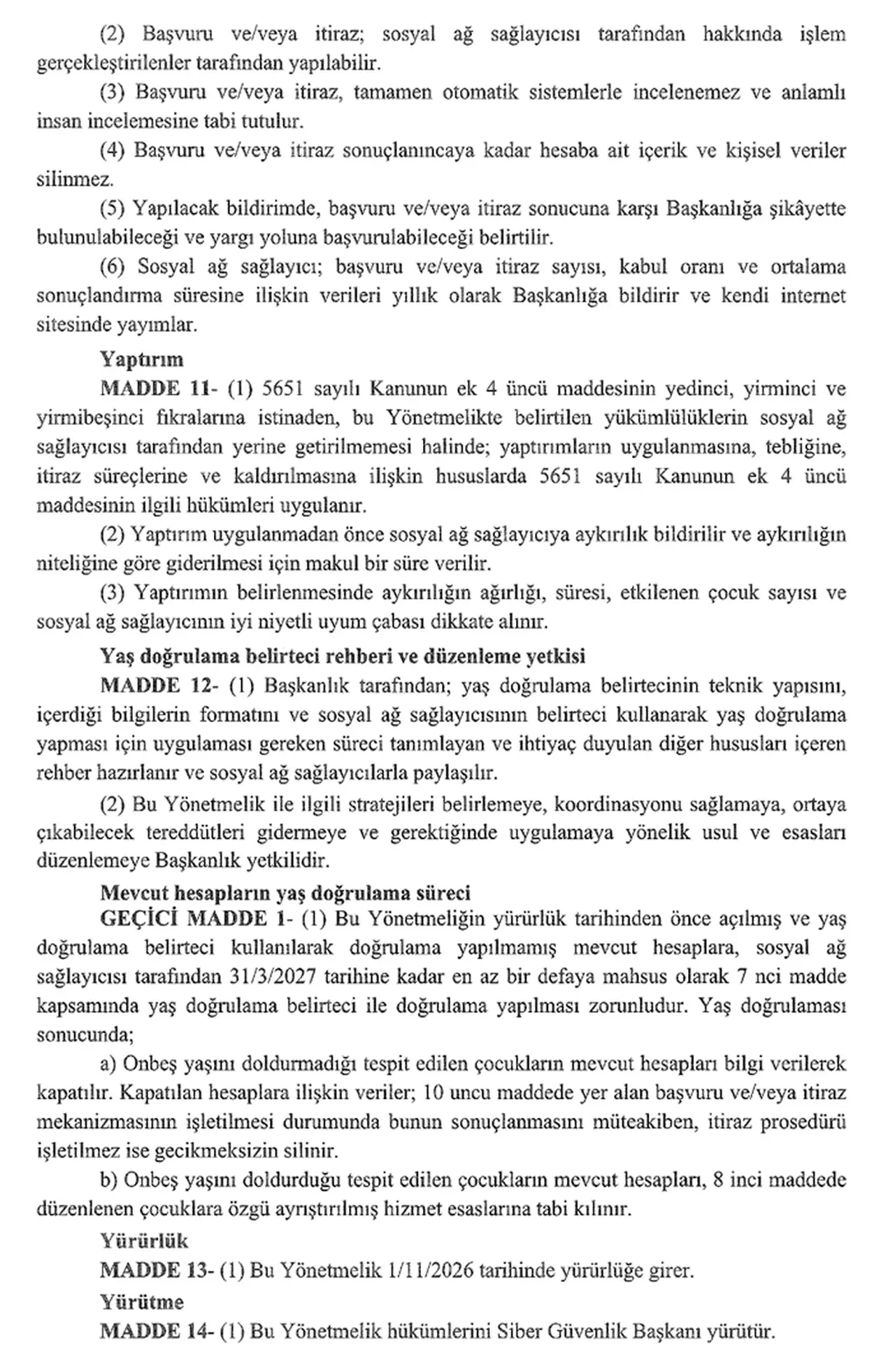 15 yaş altı sosyal medya yasağı hangi uygulamalar? 1 Kasım’da yürürlüğe girecek