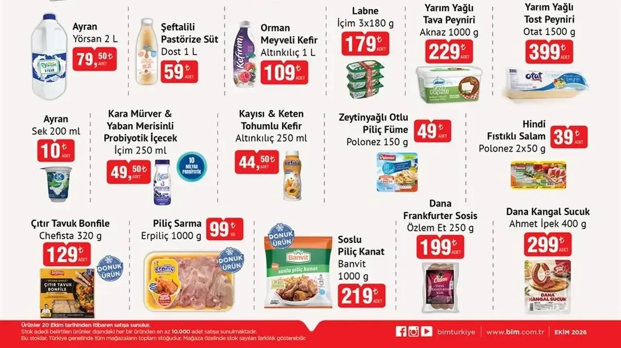 20-21 Ekim BİM aktüel ürünler kataloğu 2026! Cam temizleme robotu, kurutma makinesi, TV sehpası ve çalışma masası geliyor...