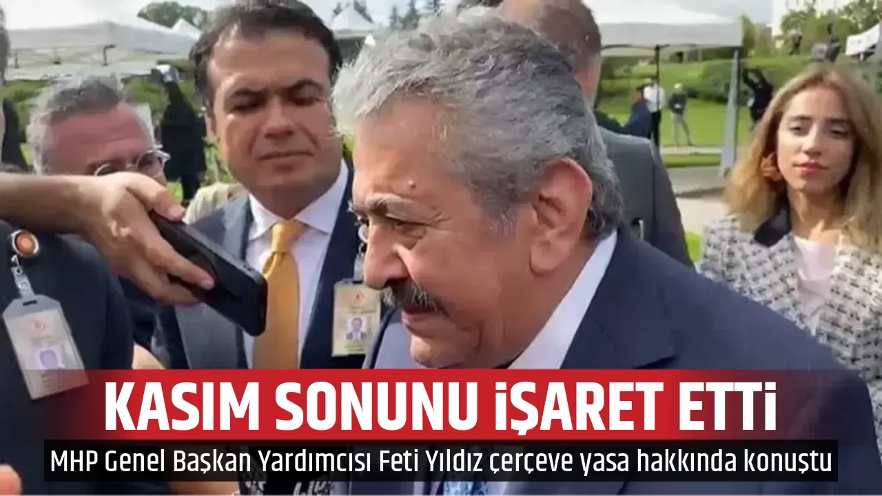 KASIM SONUNU İŞARET ETTİ