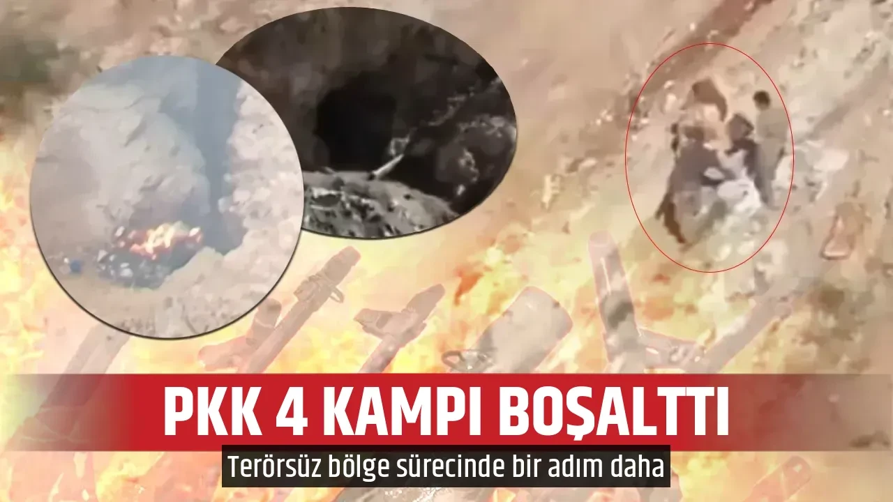 PKK 4 KAMPI BOŞALTTI