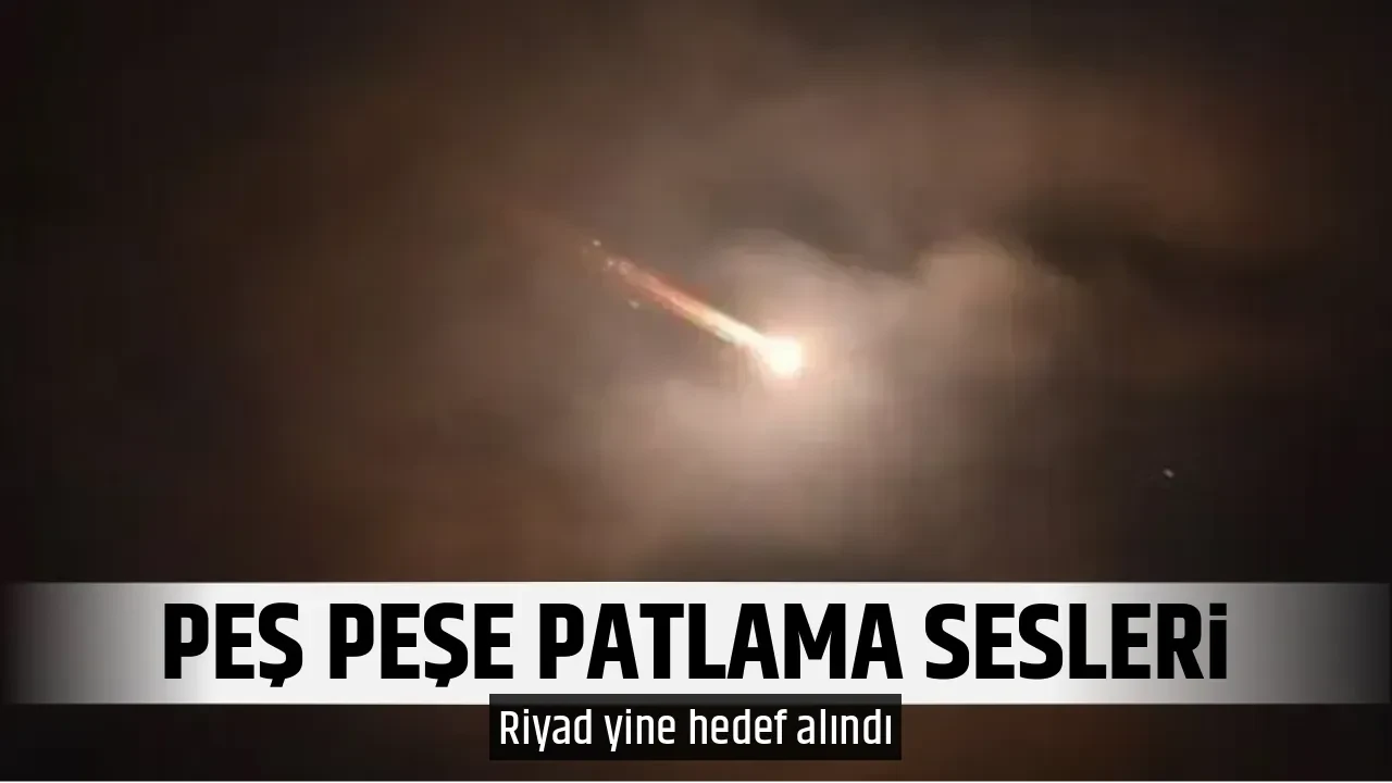 PEŞ PEŞE PATLAMA SESLERİ
