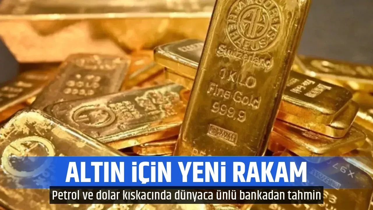 ALTIN İÇİN YENİ RAKAM