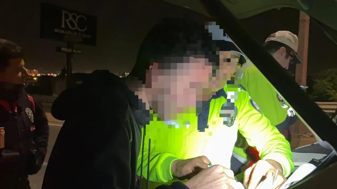 Polisin 'dur' ihtarına uymayan sürücü, cezayı öğrenince sinir krizi geçirdi: Dershane param gitti