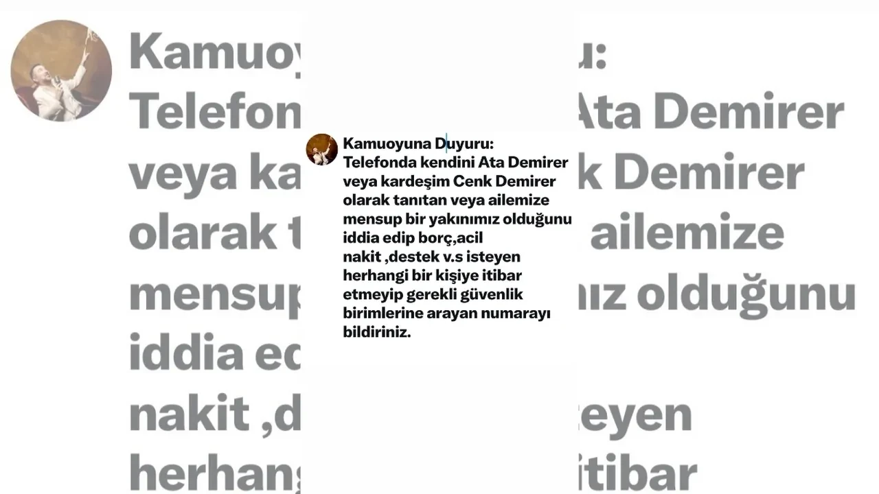 Ata Demirer dolandırıcılara karşı takipçilerini uyardı! "İtibar etmeyin"