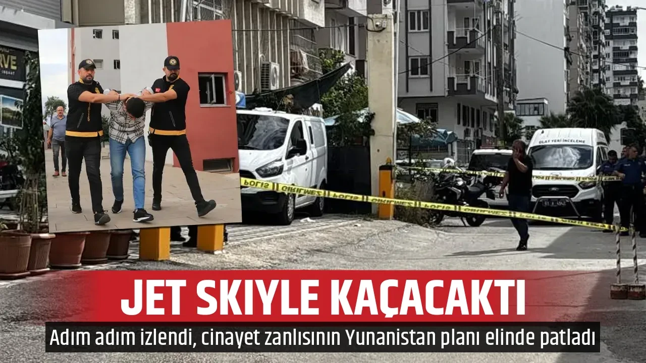 JET SKIYLE KAÇACAKTI