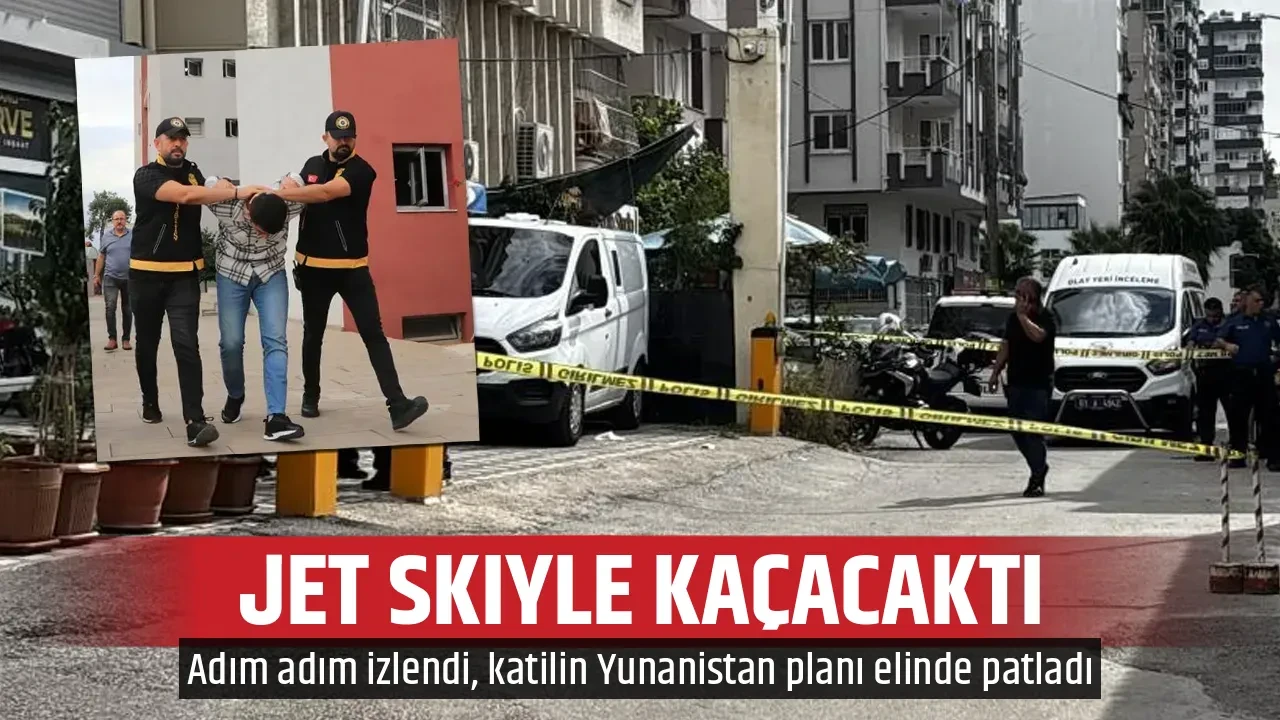JET SKIYLE KAÇACAKTI