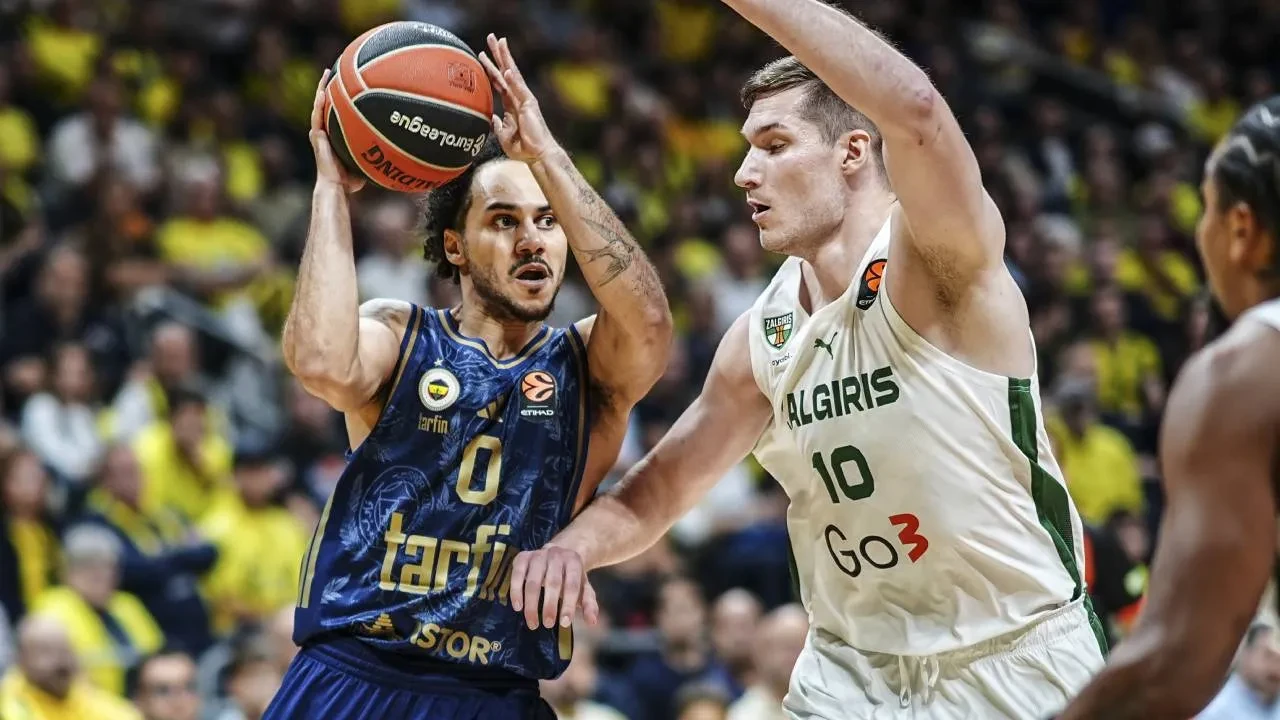 Fenerbahçe Tarfin, Zalgiris Kaunas'ı devirdi! Sarı-lacivertlilerden 99-80'lik zafer