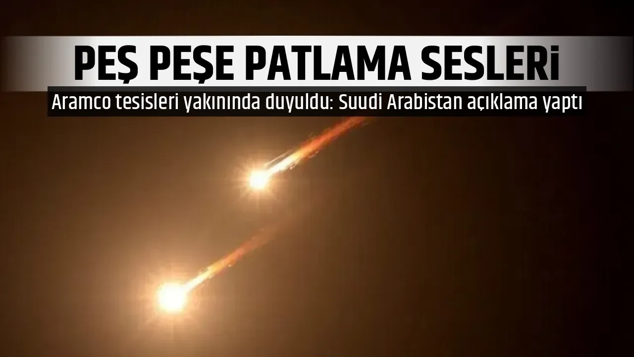 PEŞ PEŞE PATLAMA SESLERİ