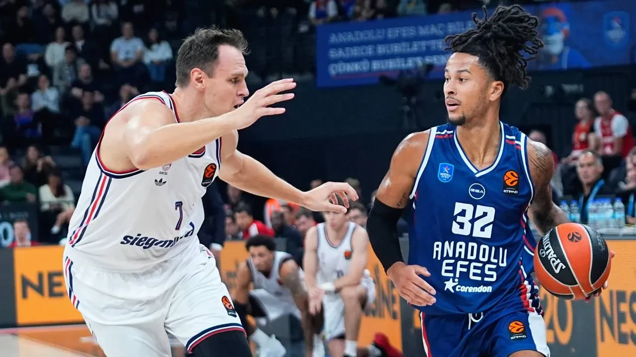 Anadolu Efes, Bayern Münih'e mağlup oldu! Lacivert-beyazlılardan üst üste 3. yenilgi