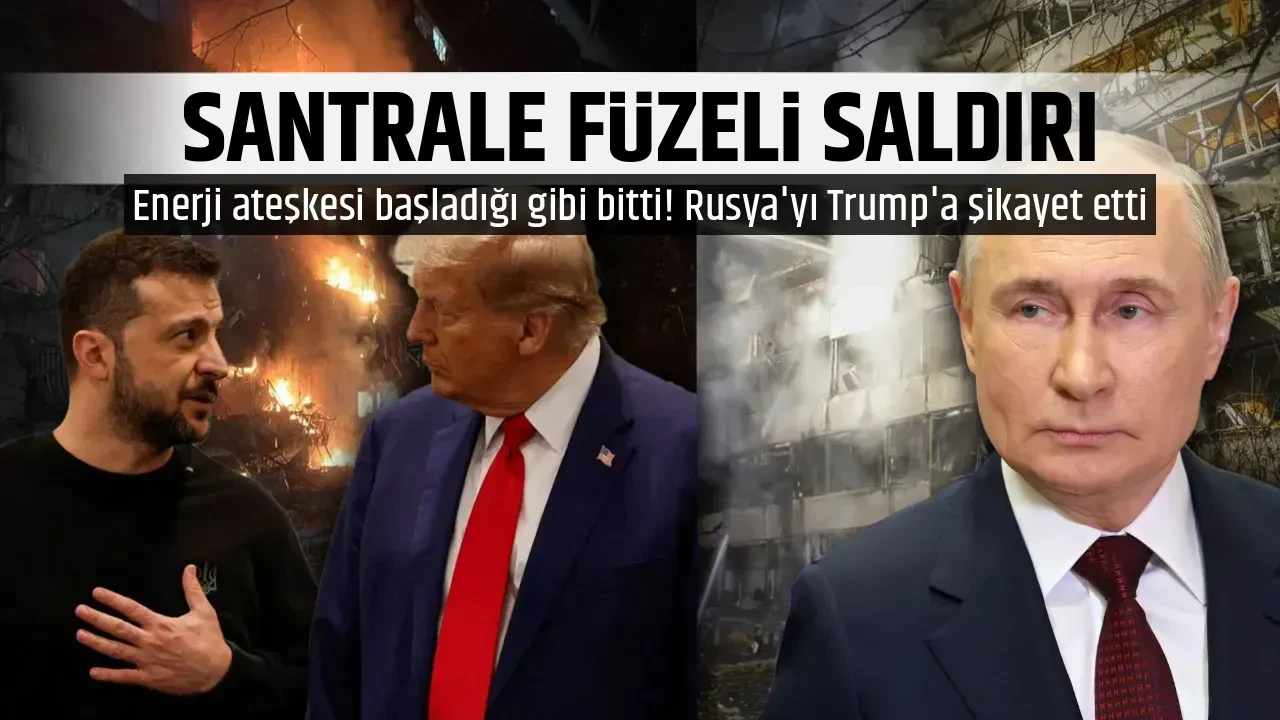 SANTRALE FÜZELİ SALDIRI
