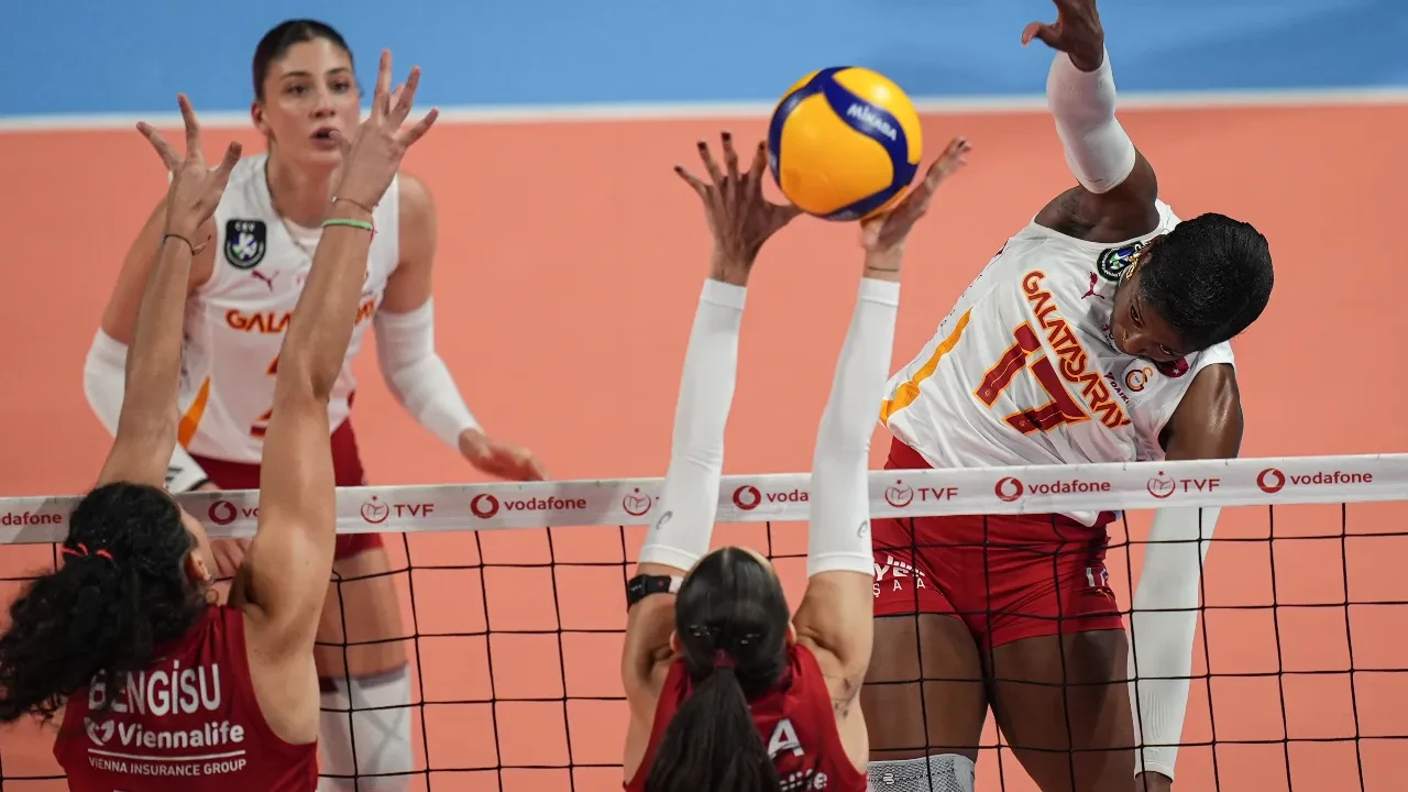 Galatasaray Daikin, Aras Kargo'ya kaybetti! Sarı-kırmızılılar, 2-0 öne geçtiği maçta yenildi