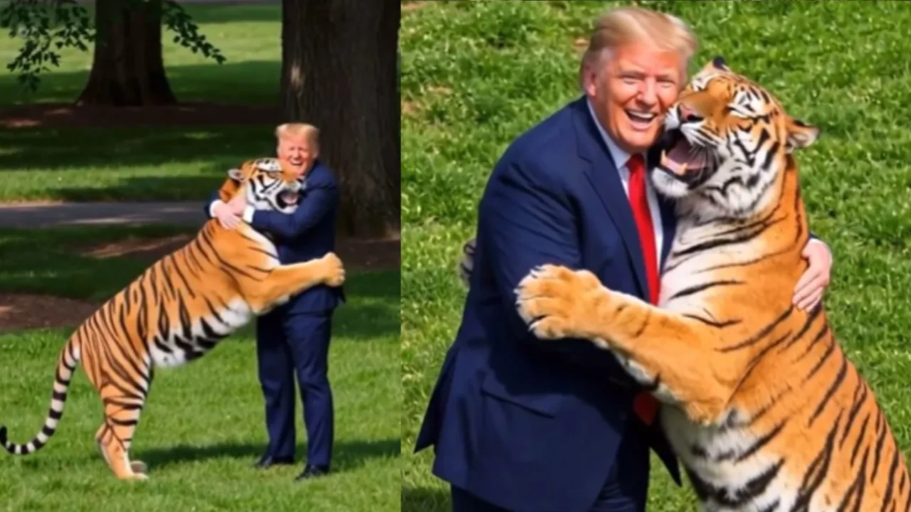 İngiltere'deki olayın ardından Trump'tan kaplanlı paylaşım