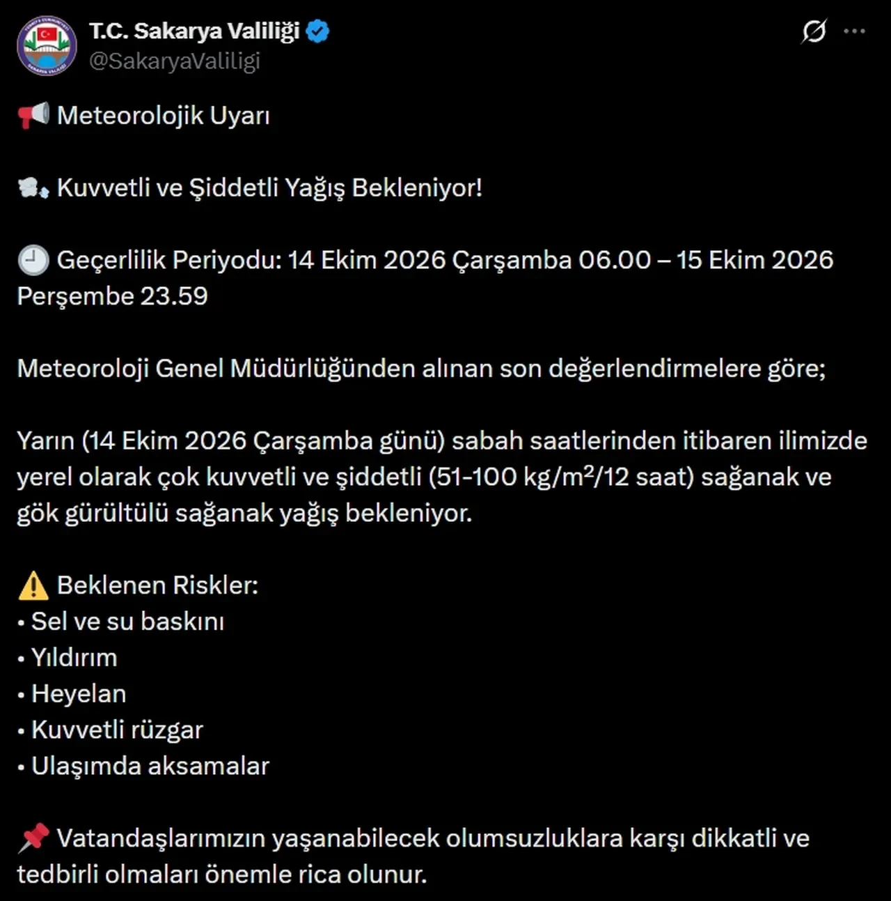 Kocaeli, Sakarya, Yalova okullar tatil mi? 15 Ekim okullar tatil durumu belli oldu