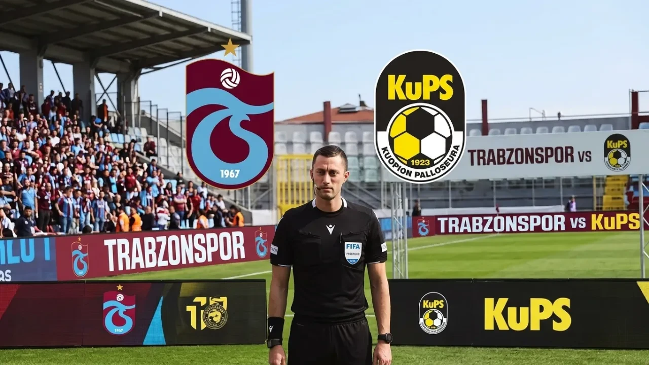 KUPS TRABZONSPOR maçı hakemi kim, nereli? Konferans Ligi maçları hangi kanalda?