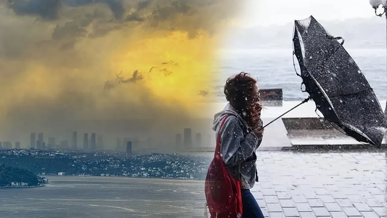 Meteoroloji'den İstanbul için sarı kod uyarısı: Çok kuvvetli olacak, öğle saatlerine kadar sürecek