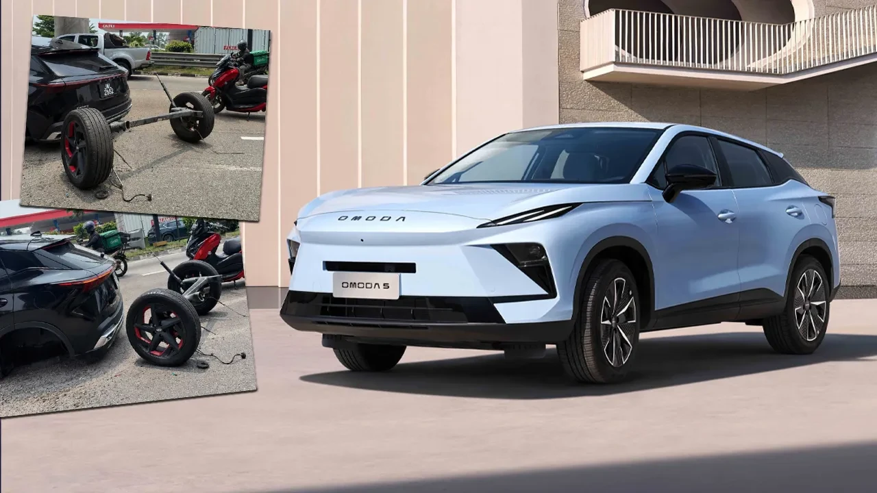 Yolda giderken aksı kopmuştu: Paris'te yeni modeli tanıtıldı