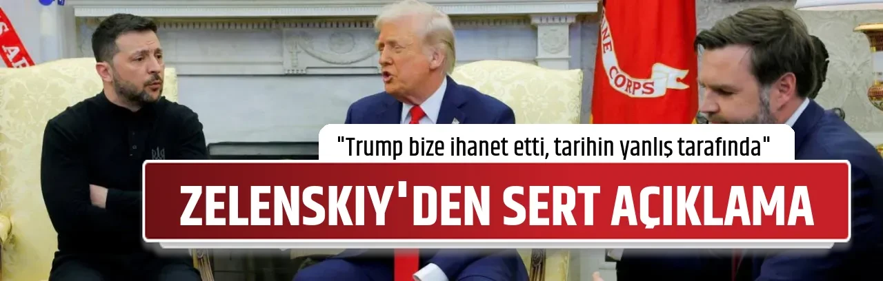 ZELENSKIY'DEN SERT AÇIKLAMA
