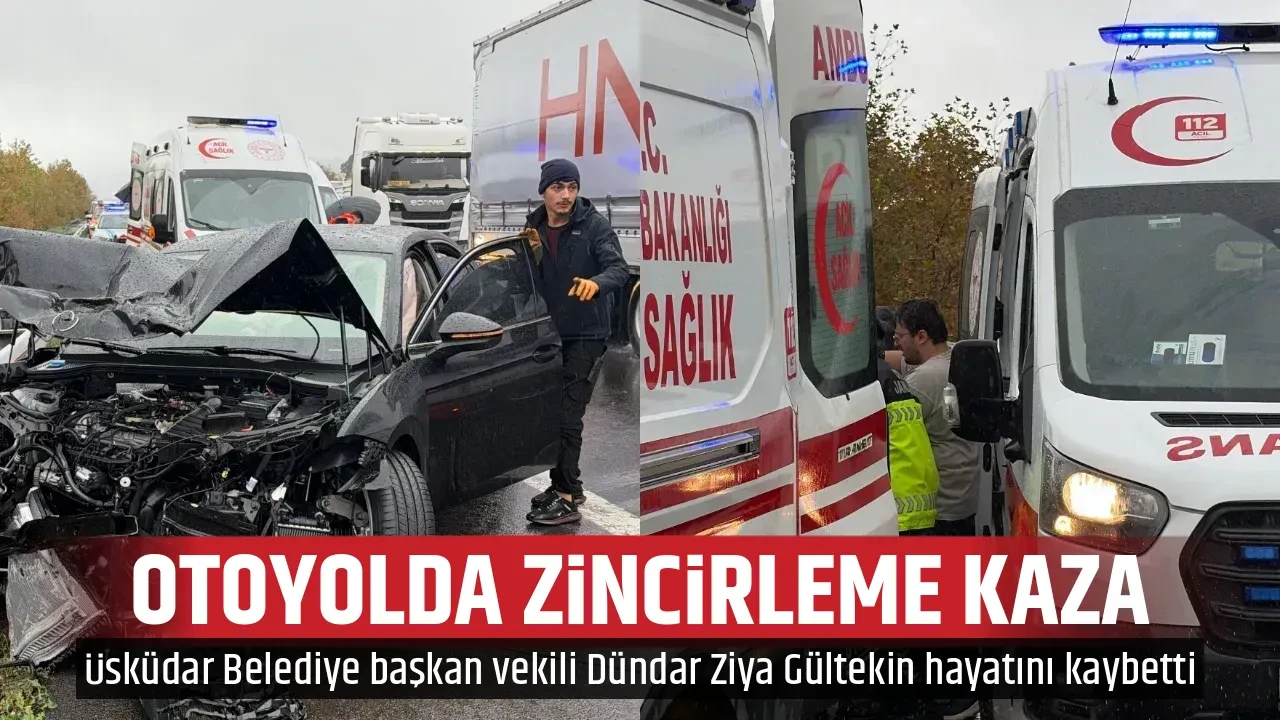 OTOYOLDA ZİNCİRLEME KAZA
