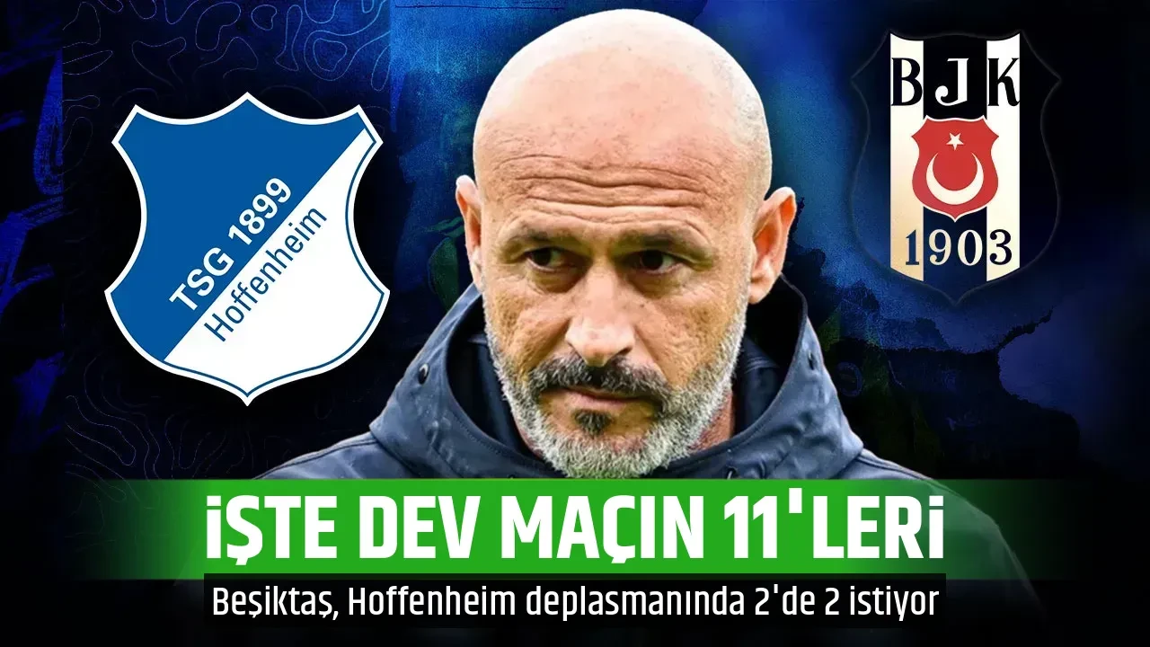 İŞTE DEV MAÇIN 11'LERİ