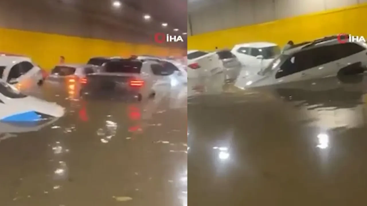 Brezilya'yı sel vurdu! Tünelde 26 araç, 2 otobüs birbirine girdi