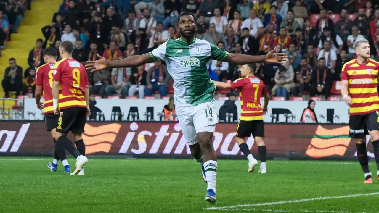 Bursaspor'da tarihe geçen rekor! Iheanacho, adını Türk futbol tarihine yazdırdı