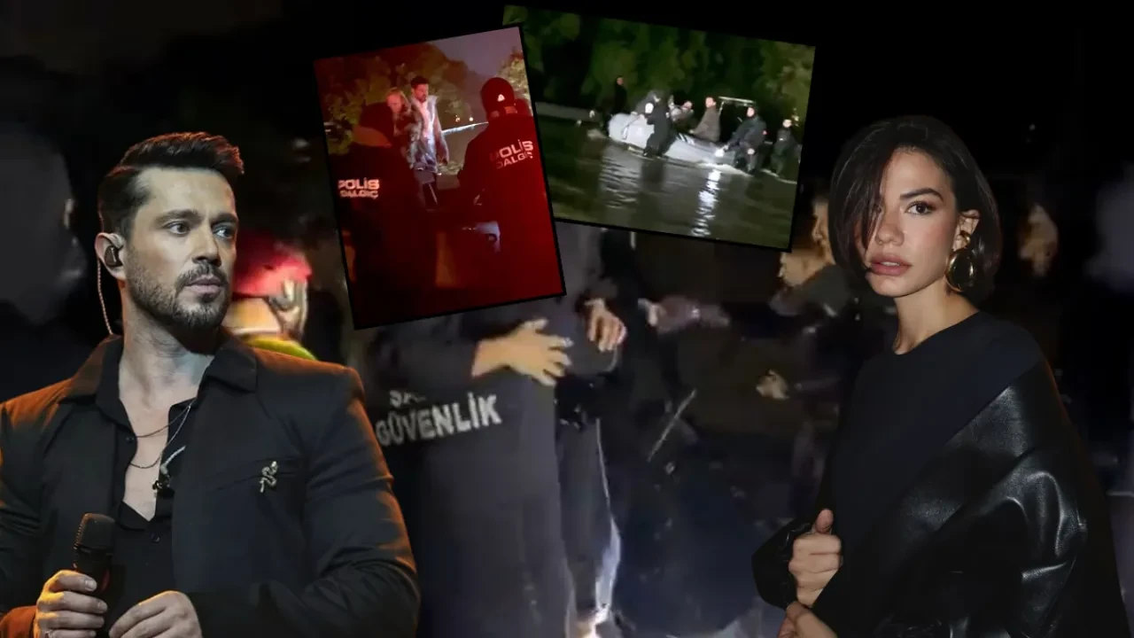 Demet Özdemir ve Murat Boz'u polisler botlarla kurtardı! İstanbul'daki şiddetli yağışta mahsur kalmışlardı, o anlar
