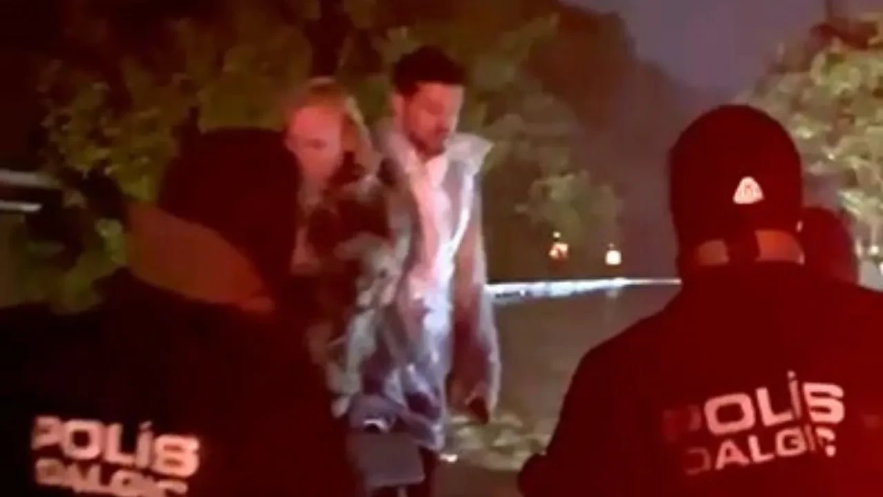 Demet Özdemir ve Murat Boz'u polisler botlarla kurtardı! İstanbul'daki şiddetli yağışta mahsur kalmışlardı, o anlar