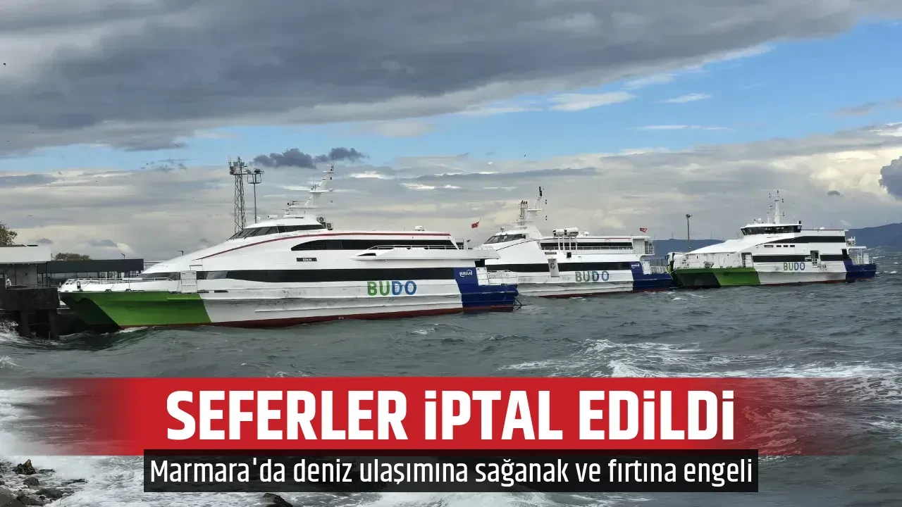 SEFERLER İPTAL EDİLDİ