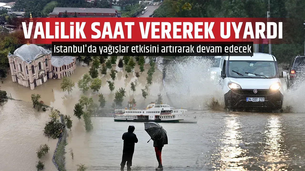 VALİLİK SAAT VEREREK UYARDI