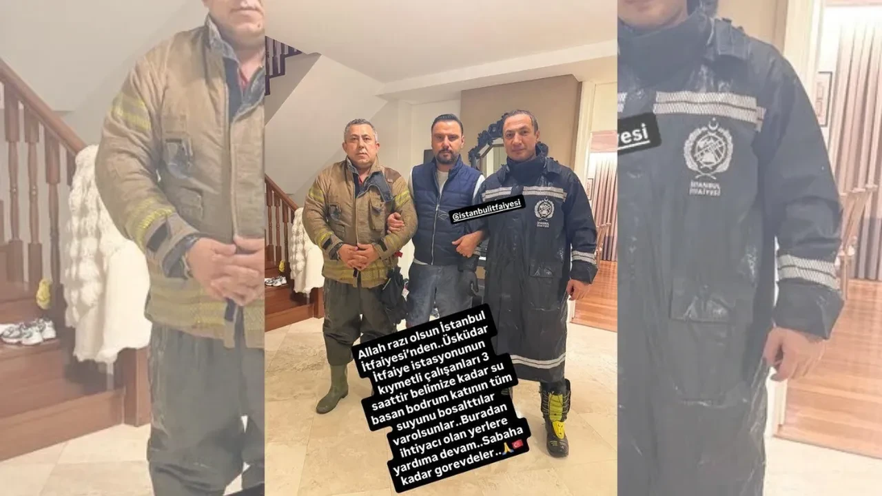 İstanbul'daki şiddetli sağanak Alişan'ı da vurdu! Evini su bastı