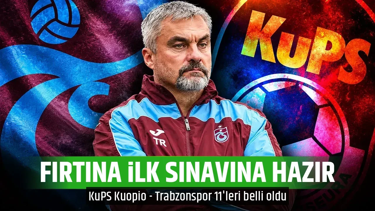 FIRTINA İLK SINAVINA HAZIR