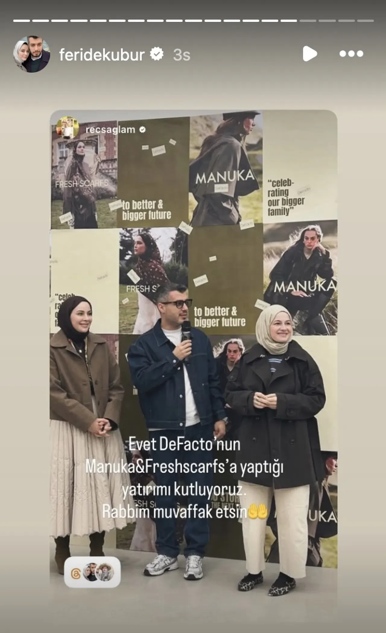 Manuka satıldı mı? Fresh Scarf hangi markaya satıldı?